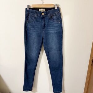 Democracy Skinny Jeans Ab Technology Womens Size 4 Denim Medium Wash